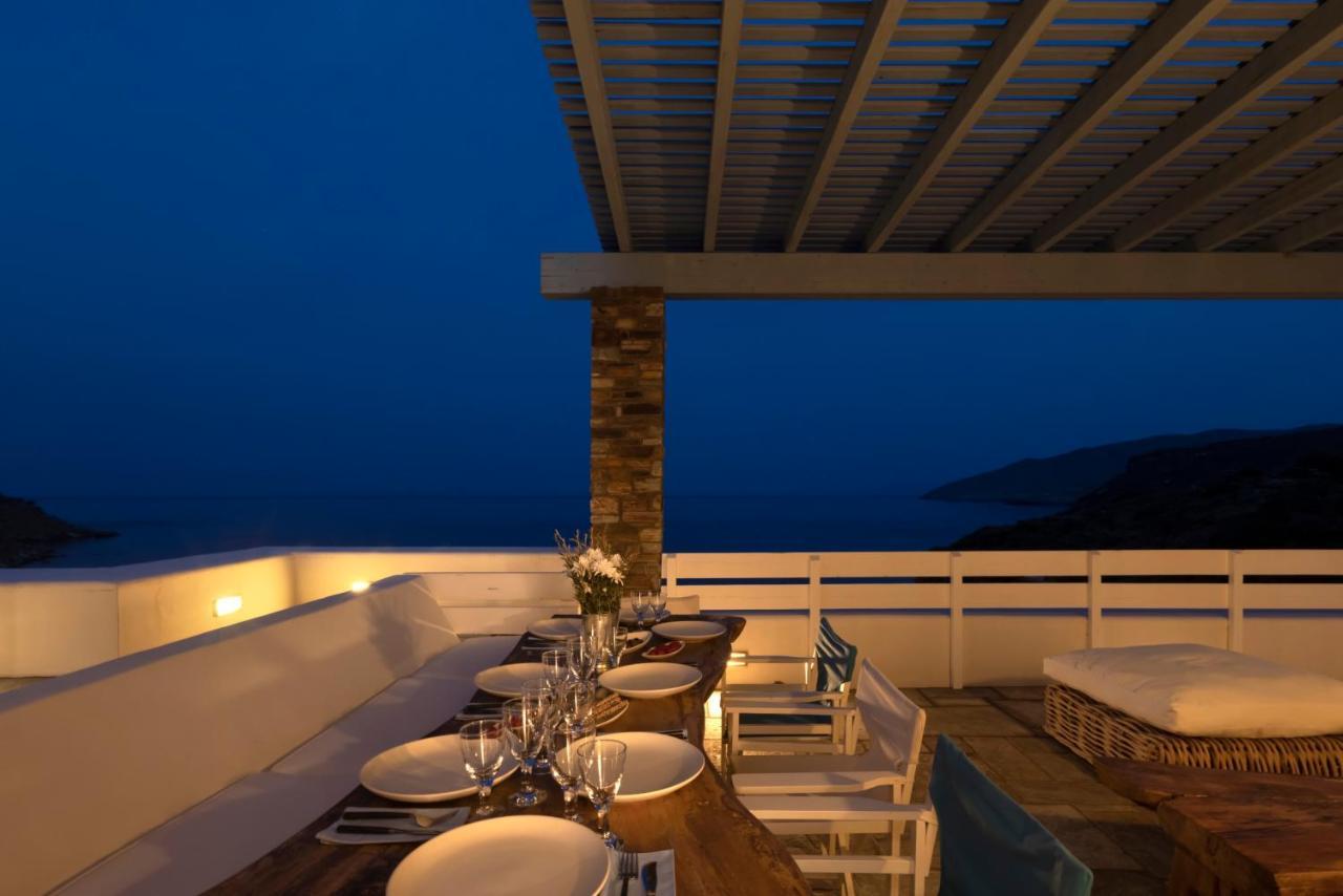 Luxury Villa By The Beach Steniaí Extérieur photo