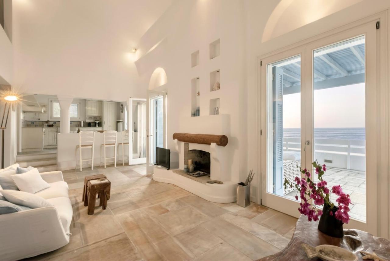 Luxury Villa By The Beach Steniaí Extérieur photo