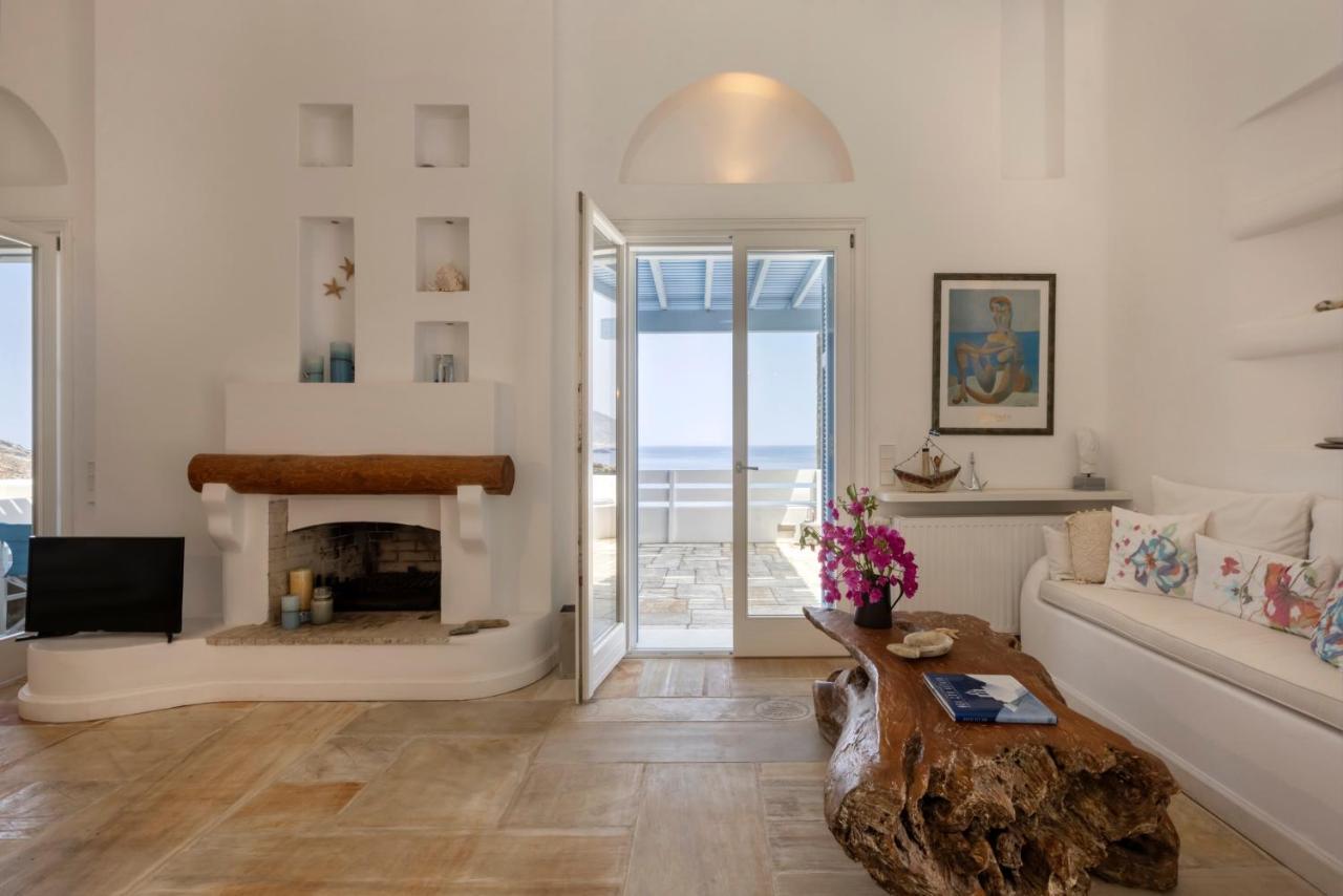Luxury Villa By The Beach Steniaí Extérieur photo
