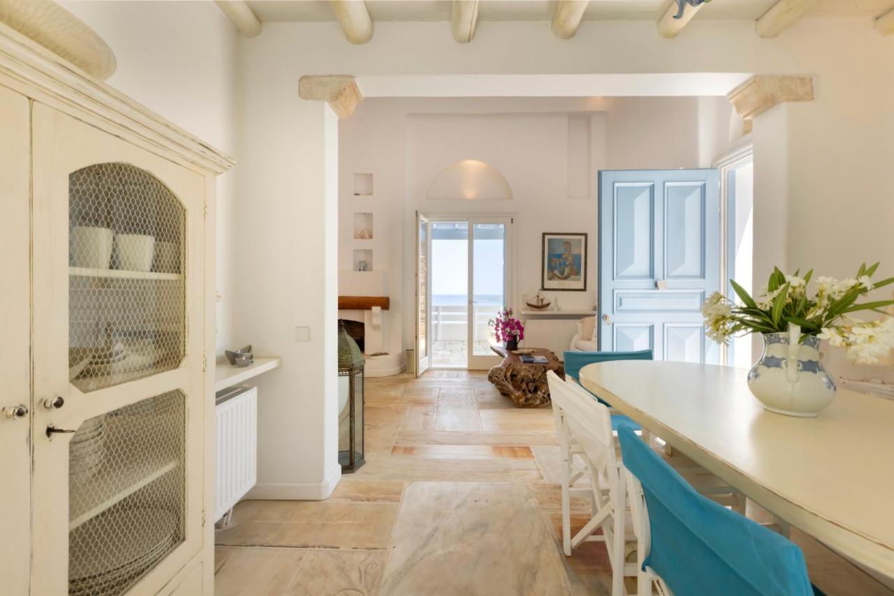 Luxury Villa By The Beach Steniaí Extérieur photo