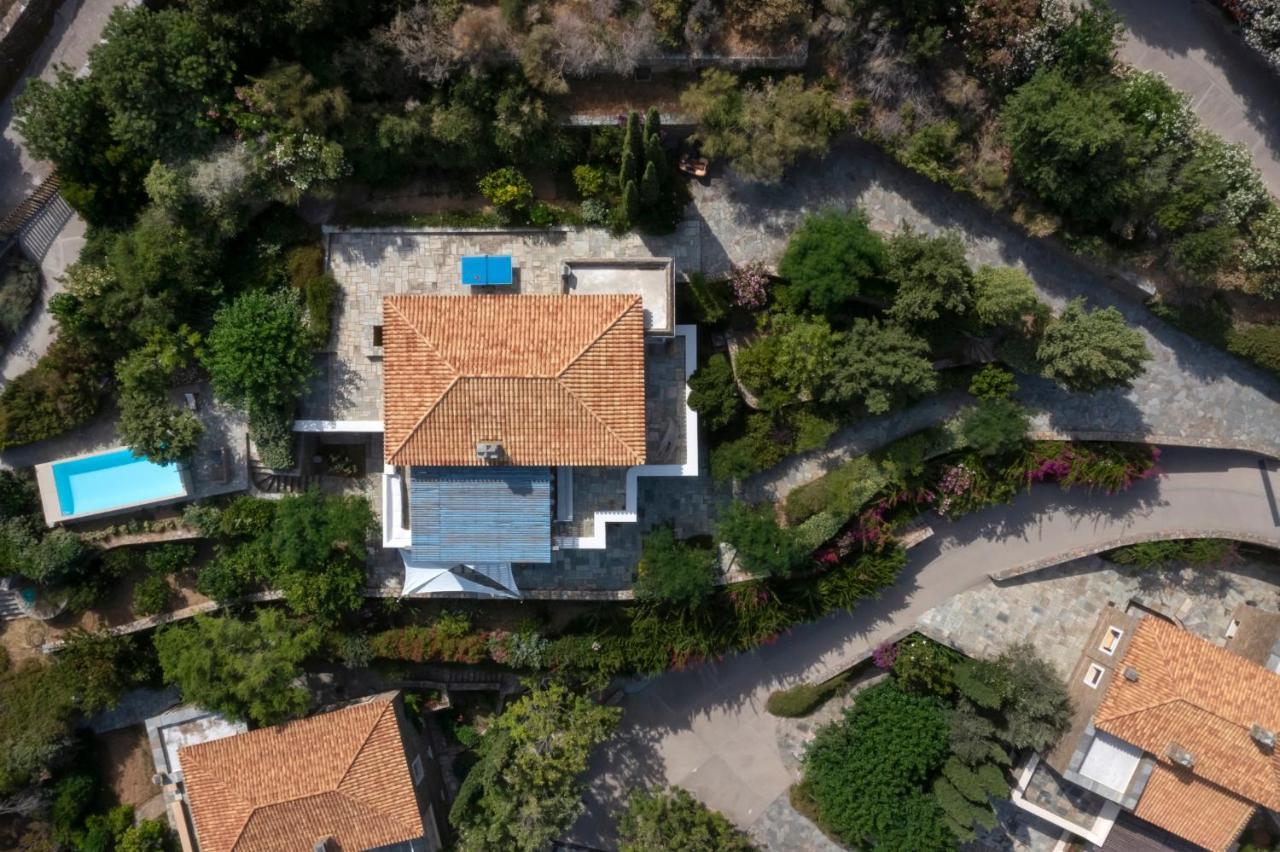 Luxury Villa By The Beach Steniaí Extérieur photo