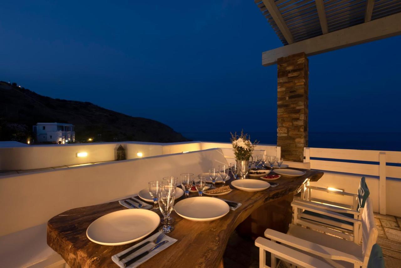 Luxury Villa By The Beach Steniaí Extérieur photo