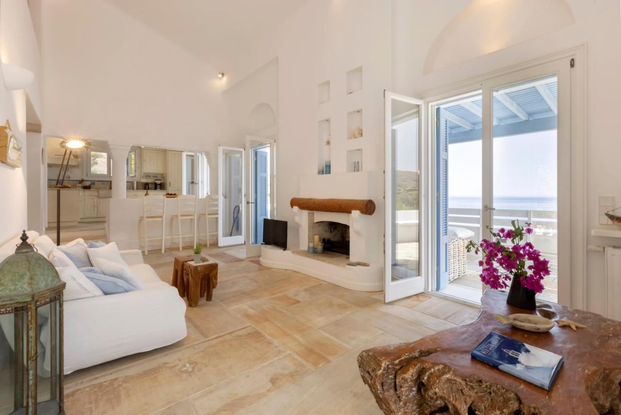 Luxury Villa By The Beach Steniaí Extérieur photo