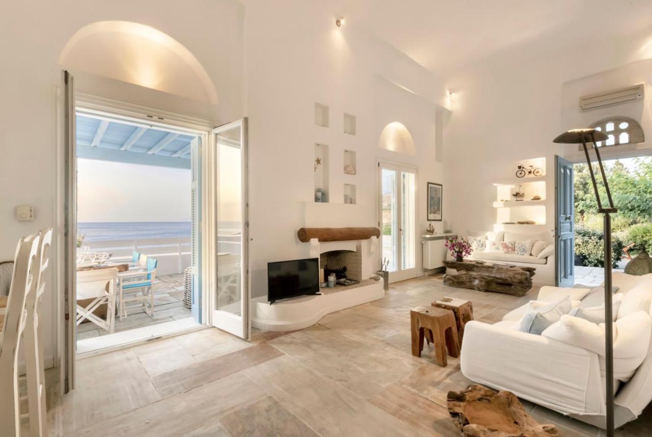 Luxury Villa By The Beach Steniaí Extérieur photo